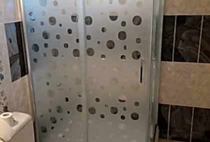 Oval desenli duşakabin projemiz