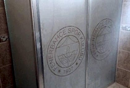 Taraftar Desenli Duşakabin (Fenerbahçe)